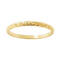 14K Gold Filled Floral Wreath