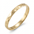 14K Gold Filled Hammered