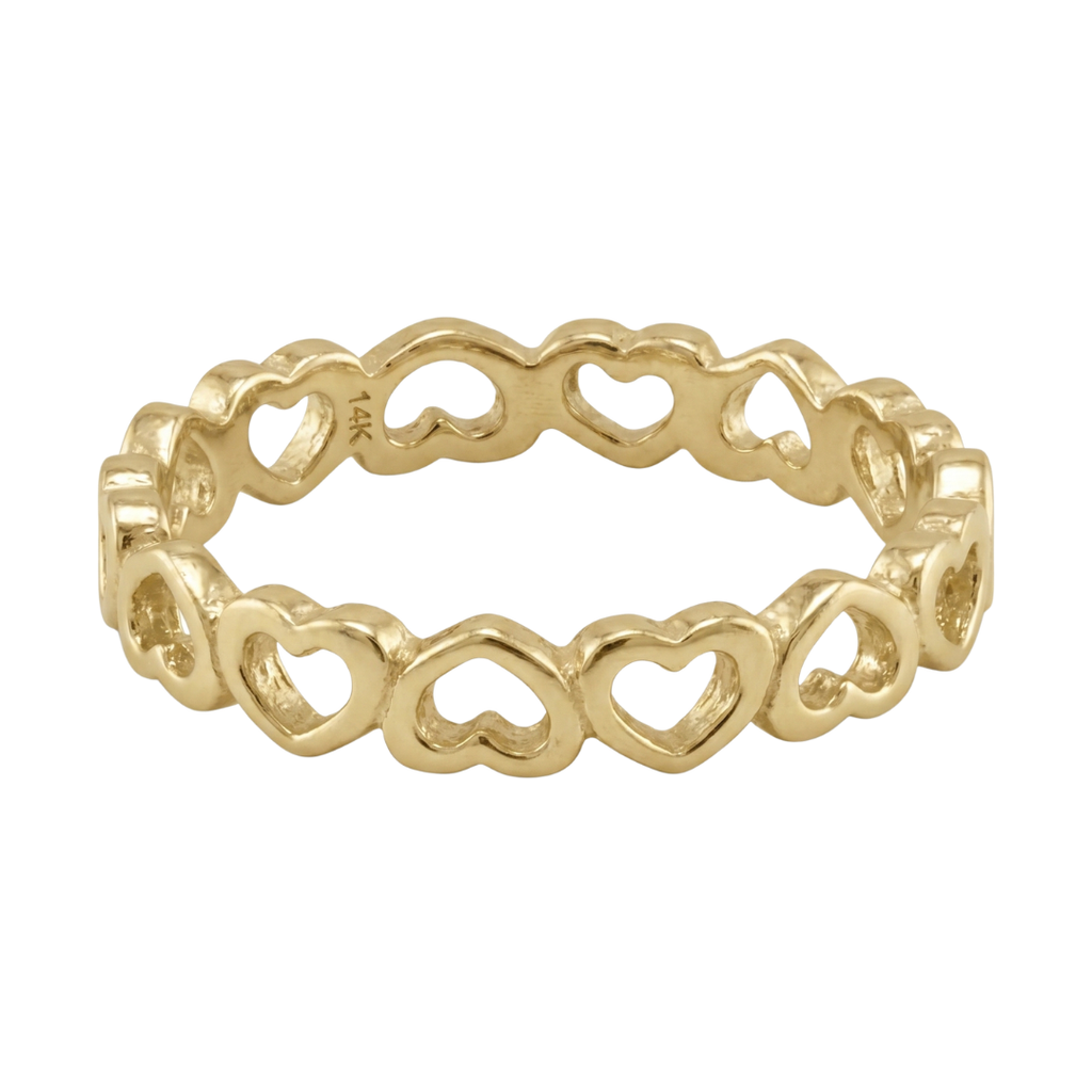 14K Gold Filled Hearts