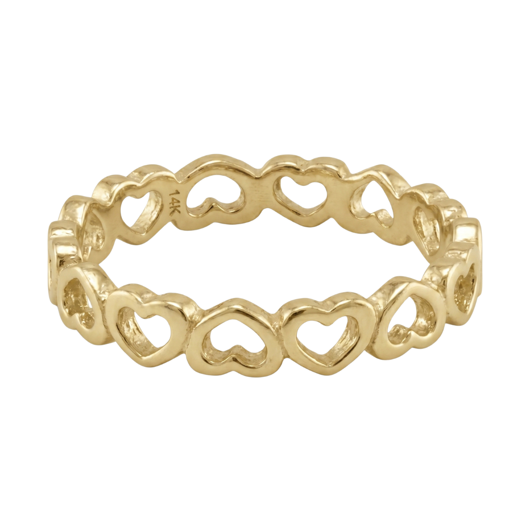 14K Gold Filled Hearts