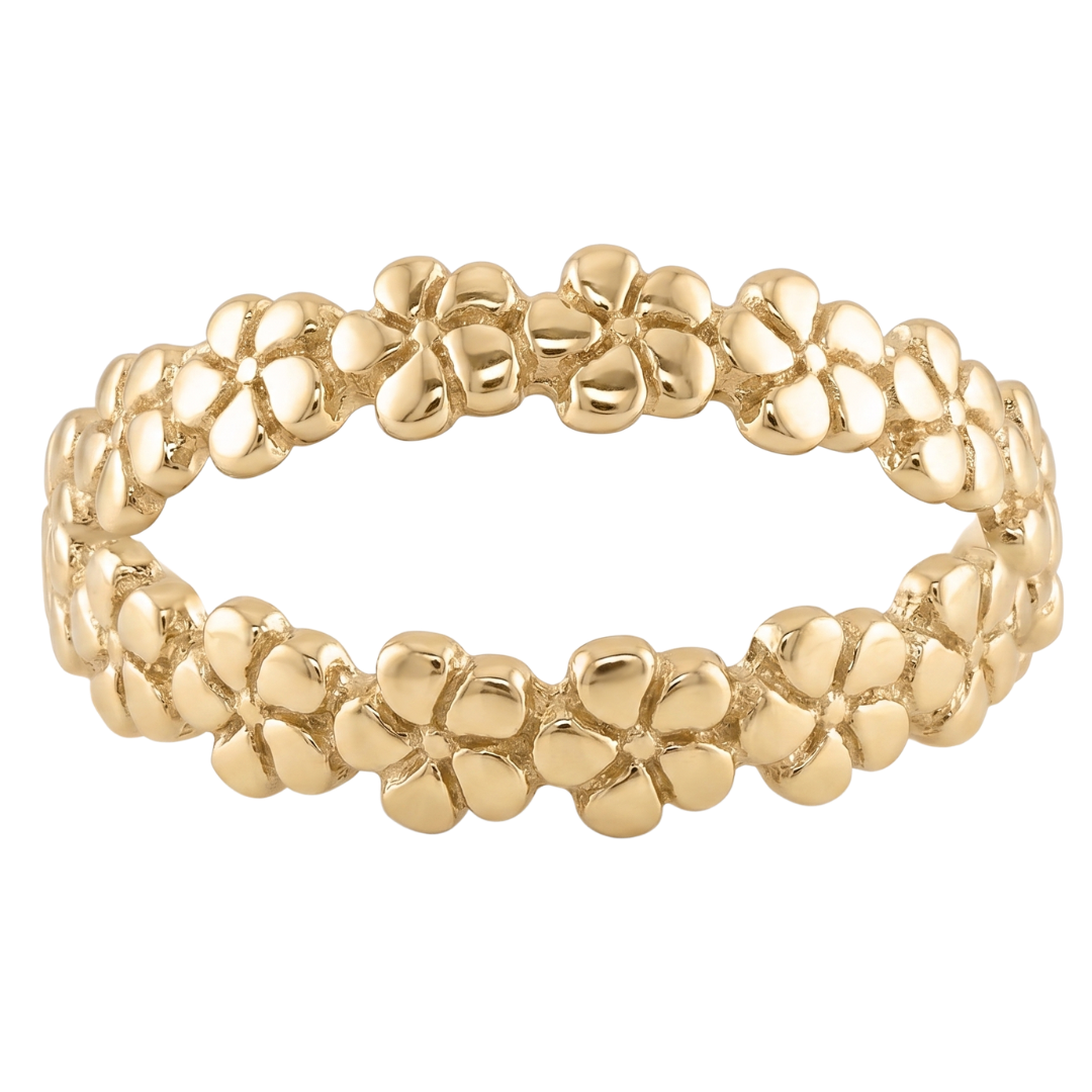 14K Gold Filled Plumeria