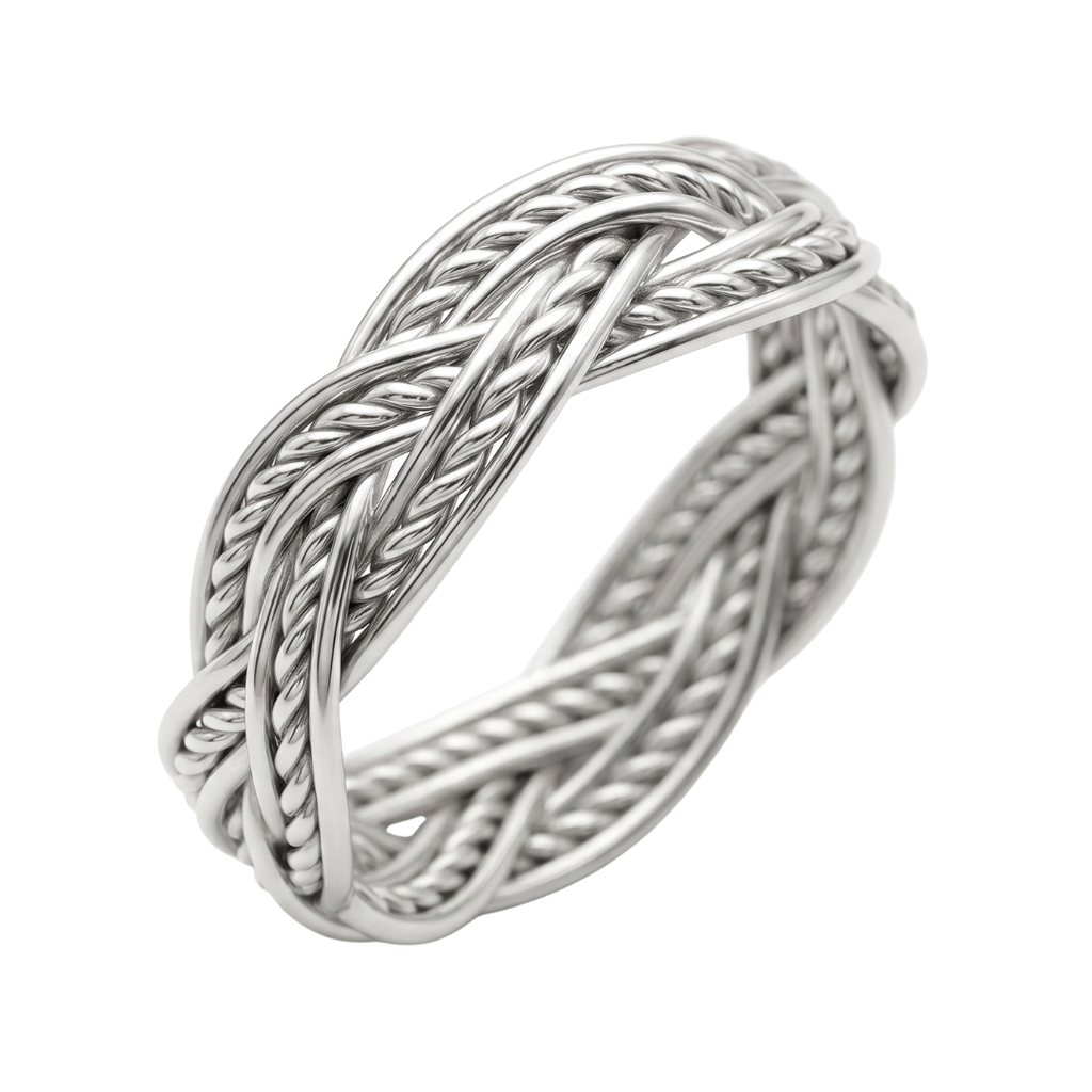 Sterling Silver Fancy Weave