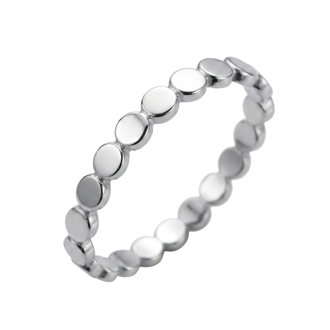Sterling Silver Flat Dots