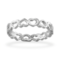 Sterling Silver Hearts