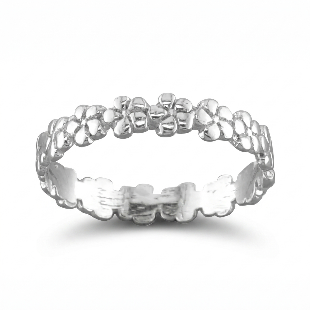 Sterling Silver Plumeria
