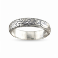 Sterling Silver Hawaiian Floral
