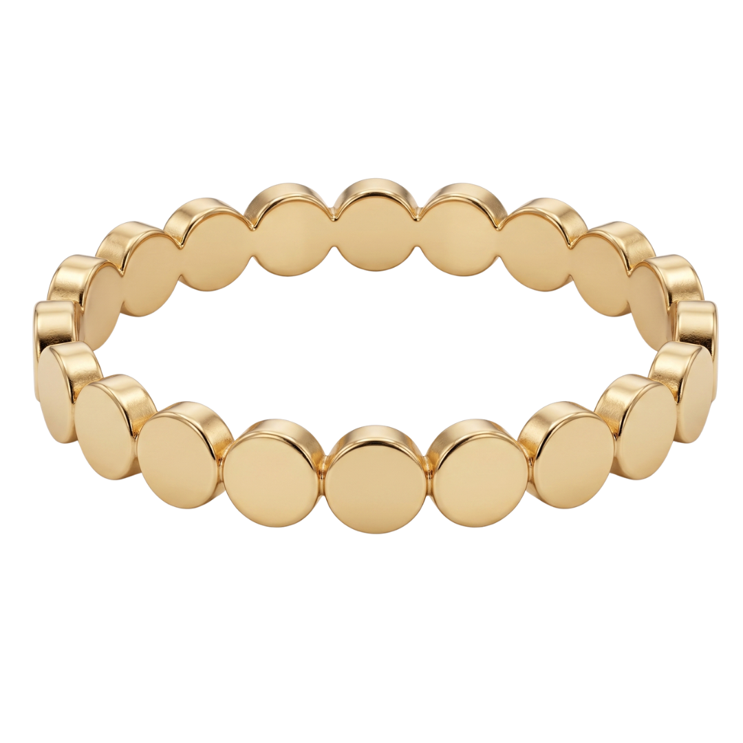 14K Gold Filled Flat Dots